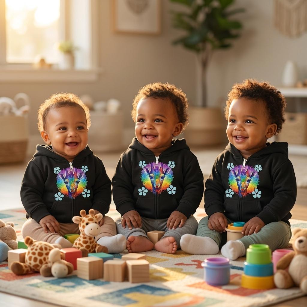The Little Astral Studio — Kids wearable art by SiR Roberts, cosmic and colorful