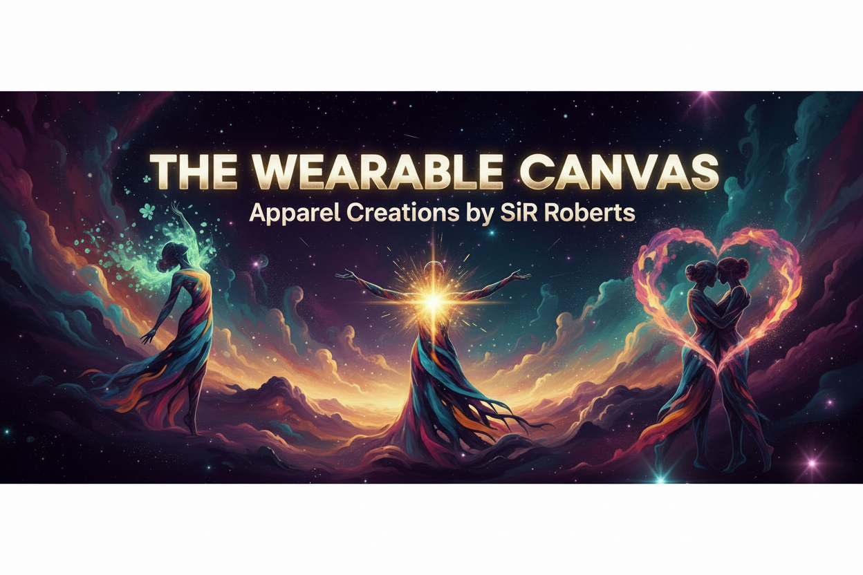 The Wearable Canvas – Brightened Cosmic Banner