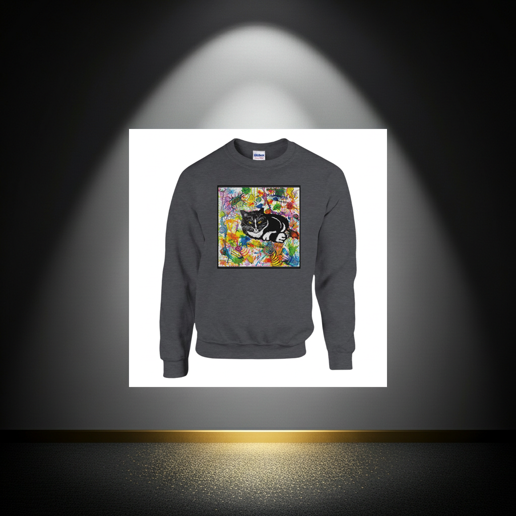 OTHER WORLDS Wearable Art Crewneck Sweatshirt by SiR Roberts | 5 Designs | Premium Heavy Blend