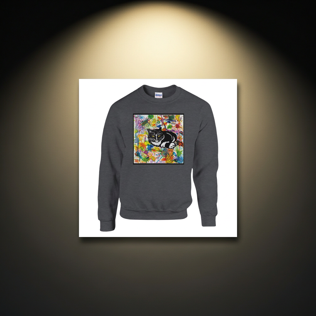 OTHER WORLDS Wearable Art Crewneck Sweatshirt by SiR Roberts | 5 Designs | Premium Heavy Blend