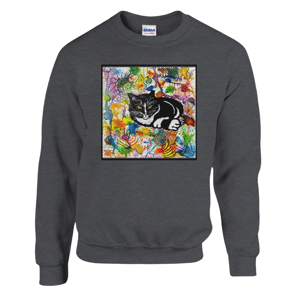 OTHER WORLDS Wearable Art Crewneck Sweatshirt by SiR Roberts | 5 Designs | Premium Heavy Blend